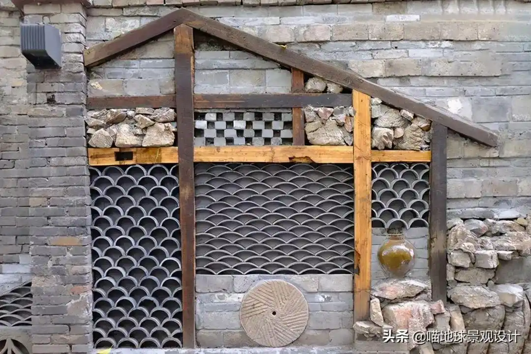 美丽乡村创意景墙围墙设计,土的很有味道_澎湃号