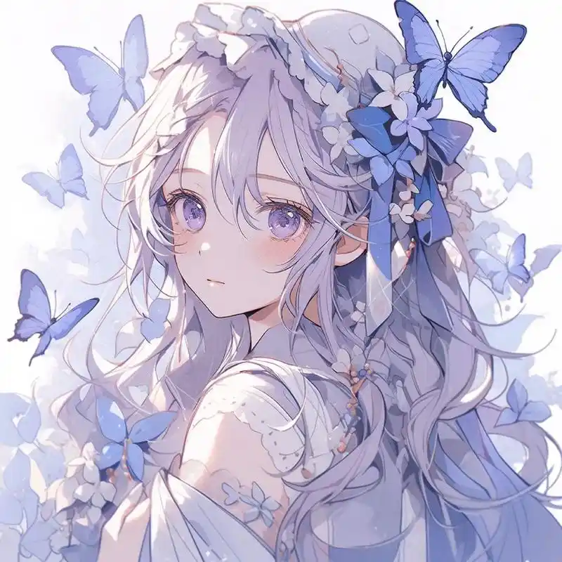 心如止水#二次元 #动漫女头 #优质头像  - 抖音