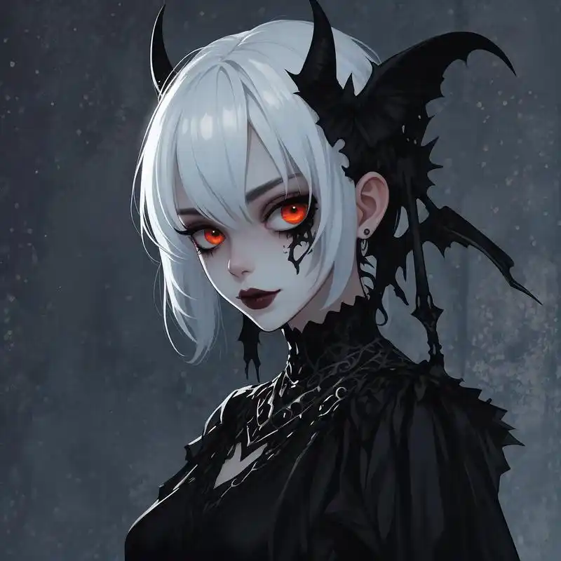 恶魔头像女生94冷酷冷血风范