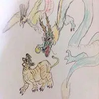 个性霸气龙虎头像龙虎图纹微信头像点击鼠标右键下载