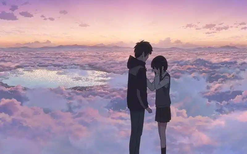 动漫你的名字唯美场景电脑壁纸