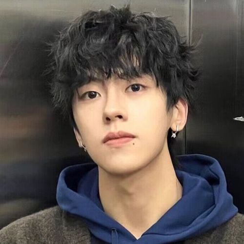 假头男卷发锡纸烫时尚潮流羊毛卷短发自然蓬松男士日常仿真全头套