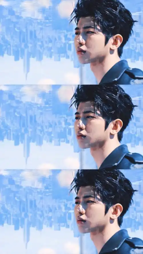 蔡徐坤三格壁纸