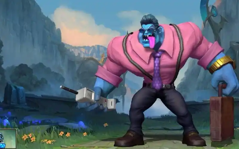 lol英雄联盟手游 律政大亨 蒙多 皮肤视频 corporate mundo skin spot