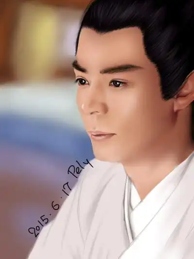 花千骨 白子画手绘