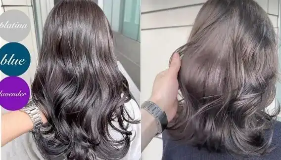 2022深色染发颜色推荐:松露灰,灰蓝色,公认耐看,显白发色!