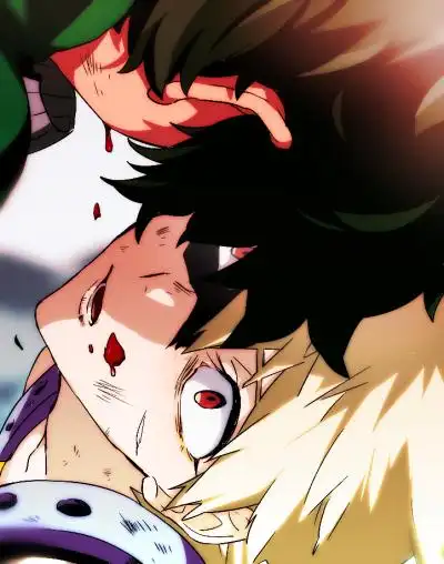 我的英雄学院 胜出!这一张咔酱的眼神好棒! deku受伤了 我来!