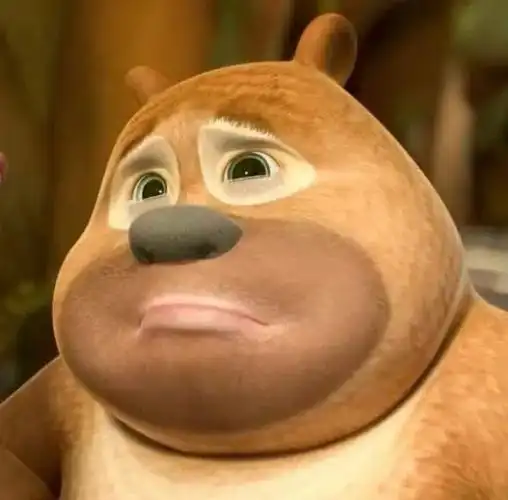 熊出没可爱又憨的熊大熊二表情包