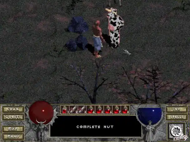 谈谈暗黑里的奶牛关