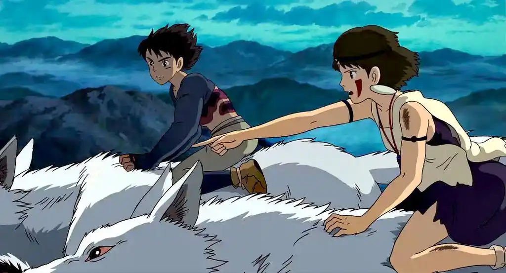 宫崎骏电影《幽灵公主》剧照欣赏