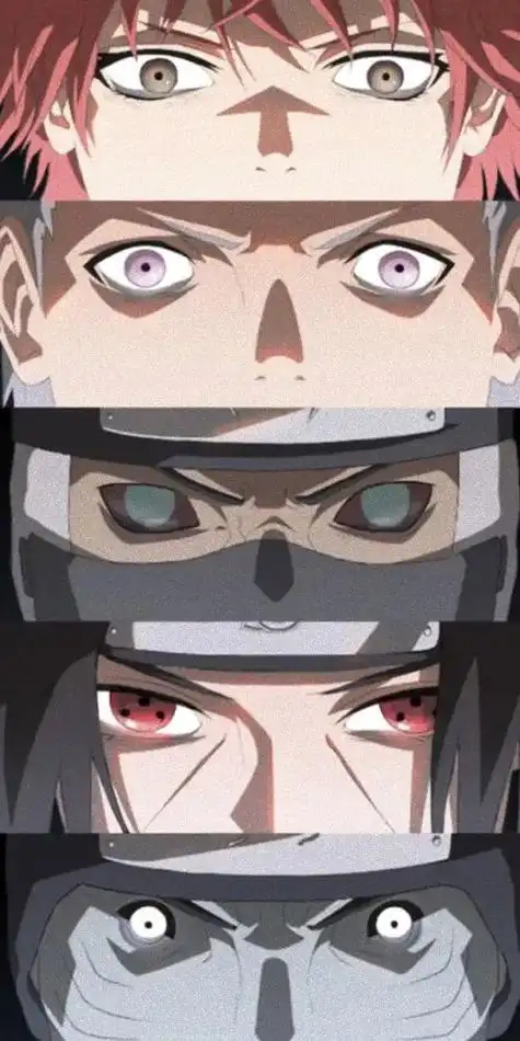 动漫头像:火影忍者眼睛手机壁纸,适合做锁屏_浩特手游网