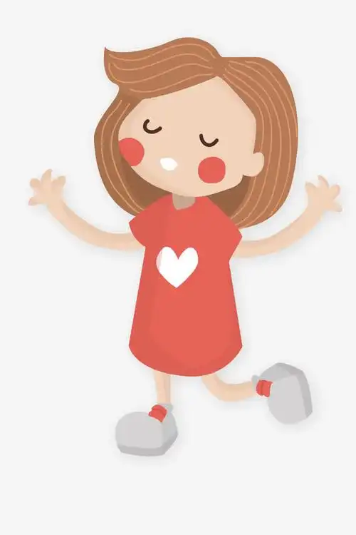 关键词 : 小女孩,卡通手绘,装饰图,粉色裙子,卡通人物,爱心[声明] 觅