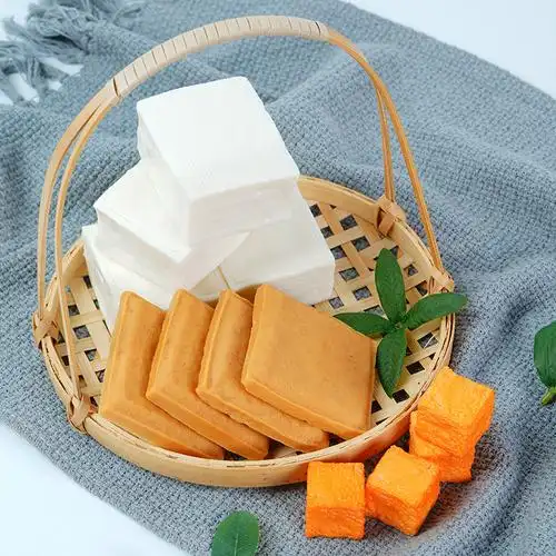 仿真白豆腐块鱼豆腐干豆制品假塑料食品营养食物菜品模型儿童玩具