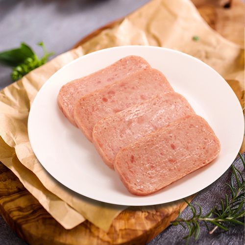 罐头美宁牛肉午餐即食340g整箱24罐熟食应急肉制品