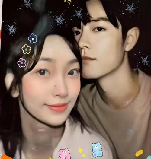 不怕情敌多就怕情敌会p图蔡徐坤还好看到肖战粉丝唉