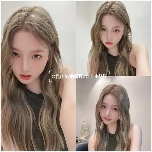 双色染#发色推荐   #显白发色   #双色染  #昆山  #染发  #昆山染发