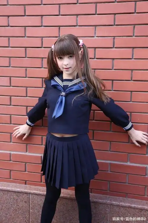 cosplay蓝色水手服jk第二集