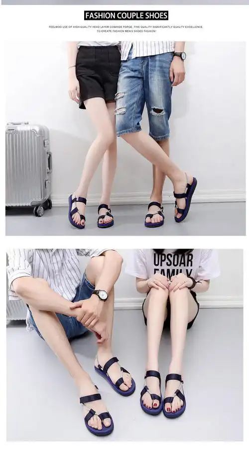 潮流新款夏季凉鞋男人字拖凉拖鞋情侣沙滩鞋防滑平底时尚个性凉拖l61