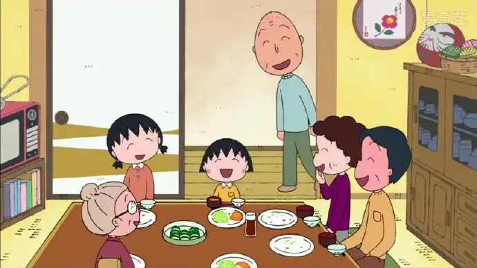 【樱桃小丸子】樱桃小丸子一家ლ(╹◡╹ლ) - 堆糖,美图壁