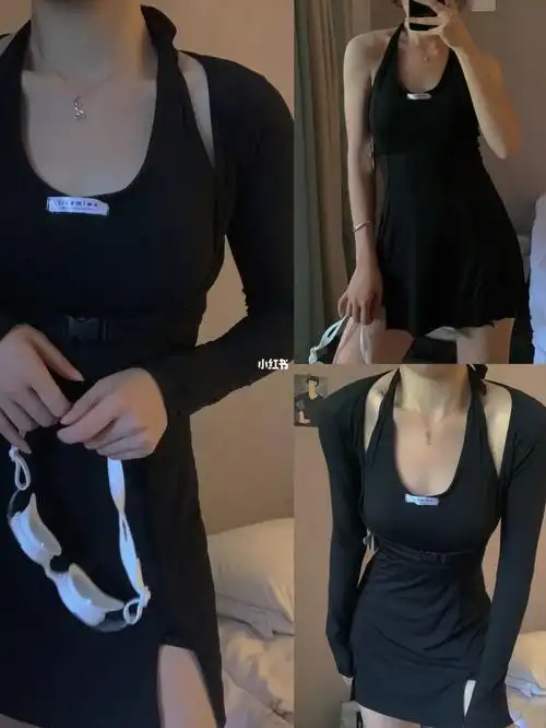 保守小性感泳衣03高级ins两种穿法