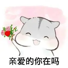 亲爱的你在吗表情包 - 表情图