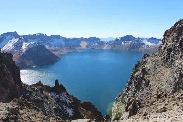 只为了看你一眼——长白山天池图片796,吉林省旅游景点,风景名胜 - 蚂