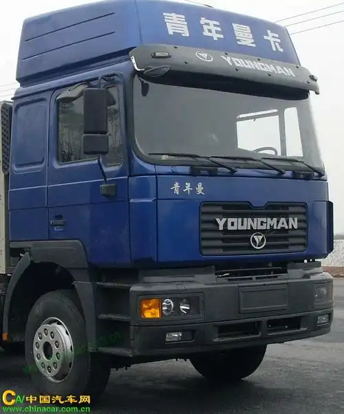 青年曼牌汽车图片青年曼牌牵引车图片系列|jnp4250fdl型青年曼牌半挂