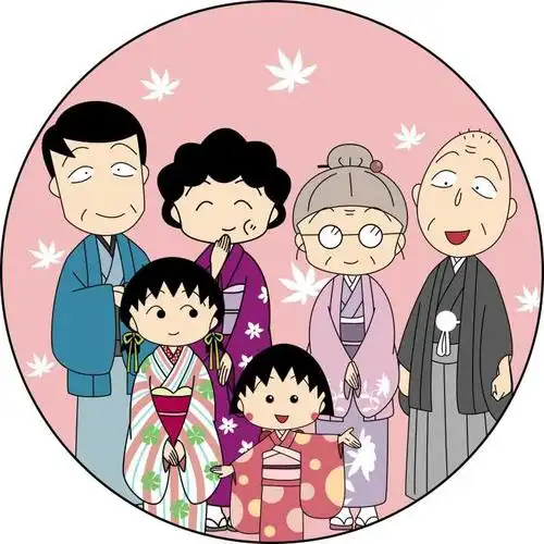 樱桃小丸子一家人