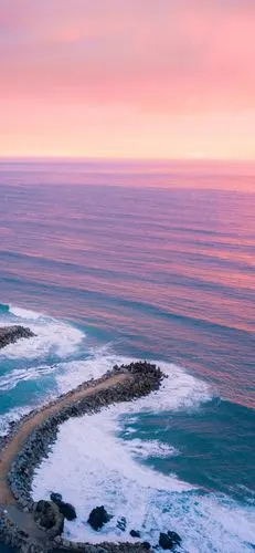 蔚蓝色大海美景高清手机壁纸