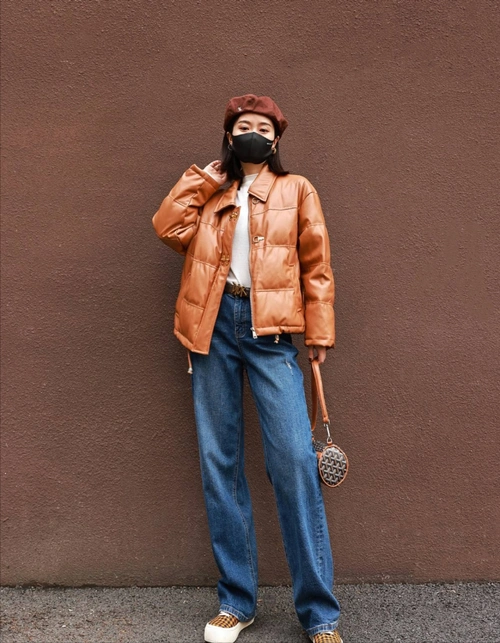 秋冬的时髦层次感穿搭