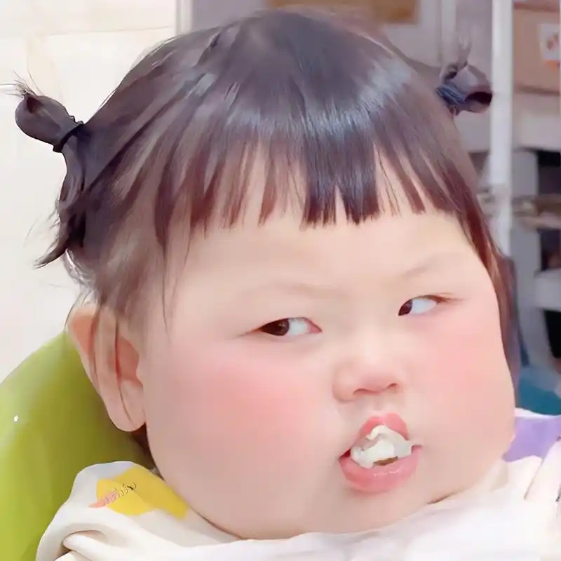 女生头像第二期(本期都是胖脸萌娃女生头像) 女生头像第二期(本期都是