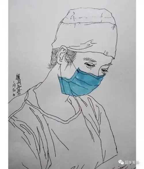 白衣天使的简笔画怎么画?