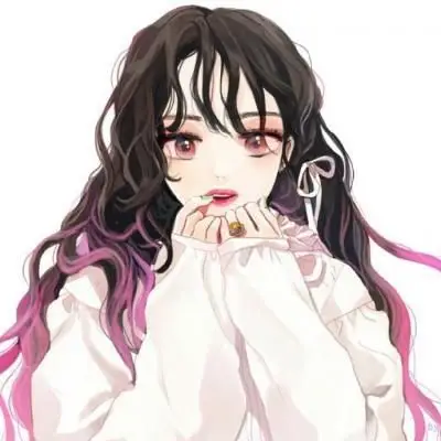 头像女手绘高冷-手绘头像-爱聚微信qq空间大杂烩