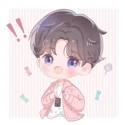 王一博 酷盖 q版 手绘 ()