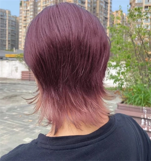 个性狼尾鲻鱼头 时尚女生中短发_时尚发型 - 美发站