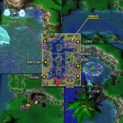 p>魔兽争霸3 rpg地图之《boom_海战》是网络上最流行的魔兽rpg地图之