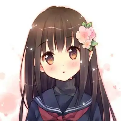 自截二次元可爱卡通动漫头像女头