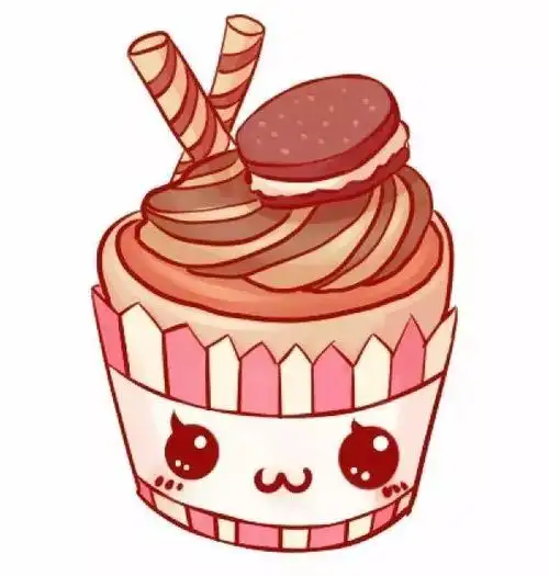 再来一杯小甜点简笔画