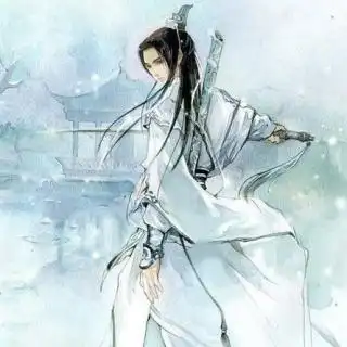 最爱古风鹤舞岭引月兮那人白衣