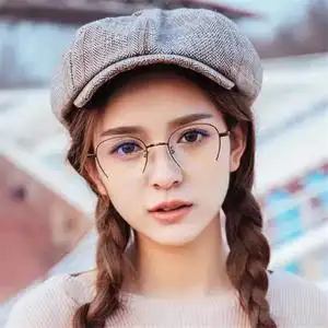 金属眼镜框女生价格