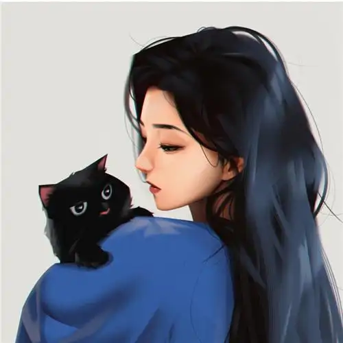 头像个性独特女生时尚动漫 内心丰盈的知性女生_女生动漫头像_头像屋