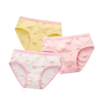 3条装儿童内裤小女孩三角裤女童三角短裤中大童卡通童装宝宝短裤 小翠