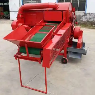 多功能水稻谷子脱粒机大型柴电两用小麦脱粒机