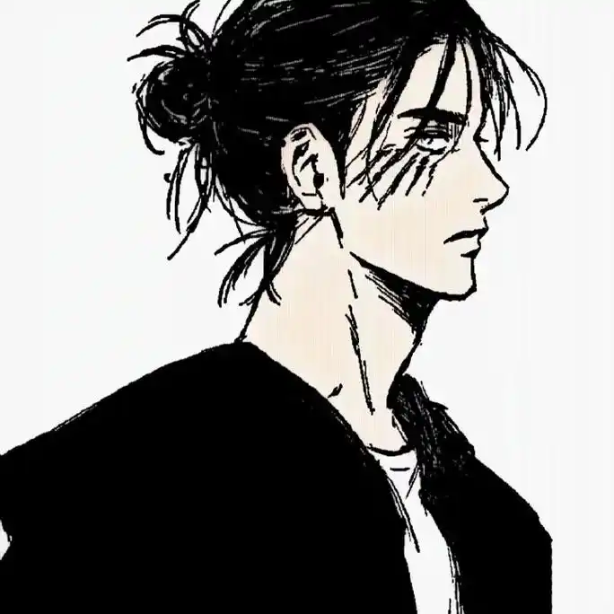 二次元 #动漫头像  艾伦耶格尔 - 抖音