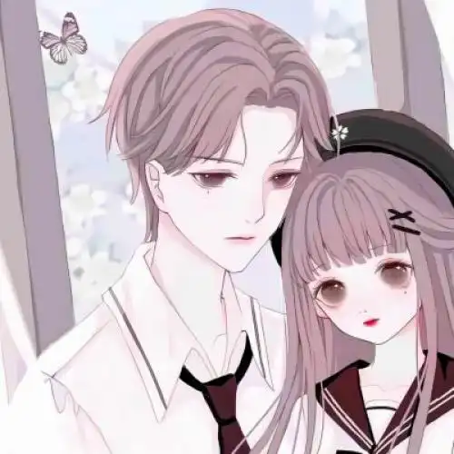 爱情是一种自信和勇敢动漫头像情侣高冷霸气有颜色的