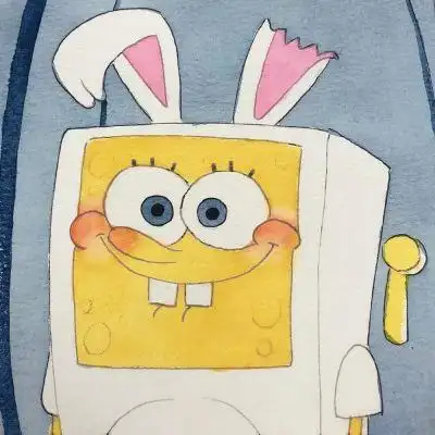 海绵宝宝好看头像 呆萌高清海绵宝宝的可爱头像图片_动漫头像_头像屋