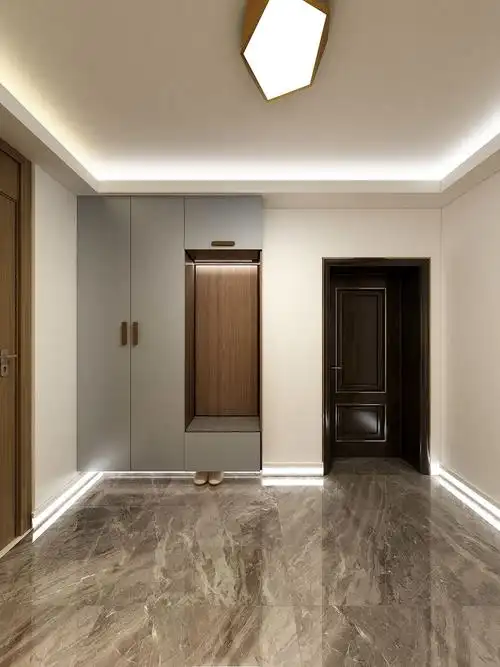 浦东绿地康桥新苑100平现代简约风格三室户装修效果图