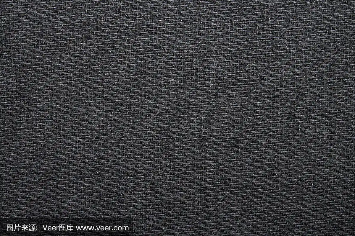 黑色的织物
