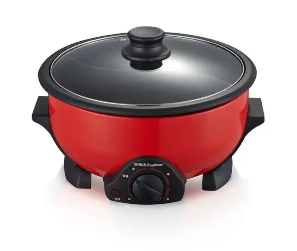 分离电热锅大容量功率5人6 荣事达4l鸳鸯电火火锅家用多功能分体式