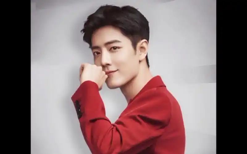 穿红衣服的肖战真的好好看